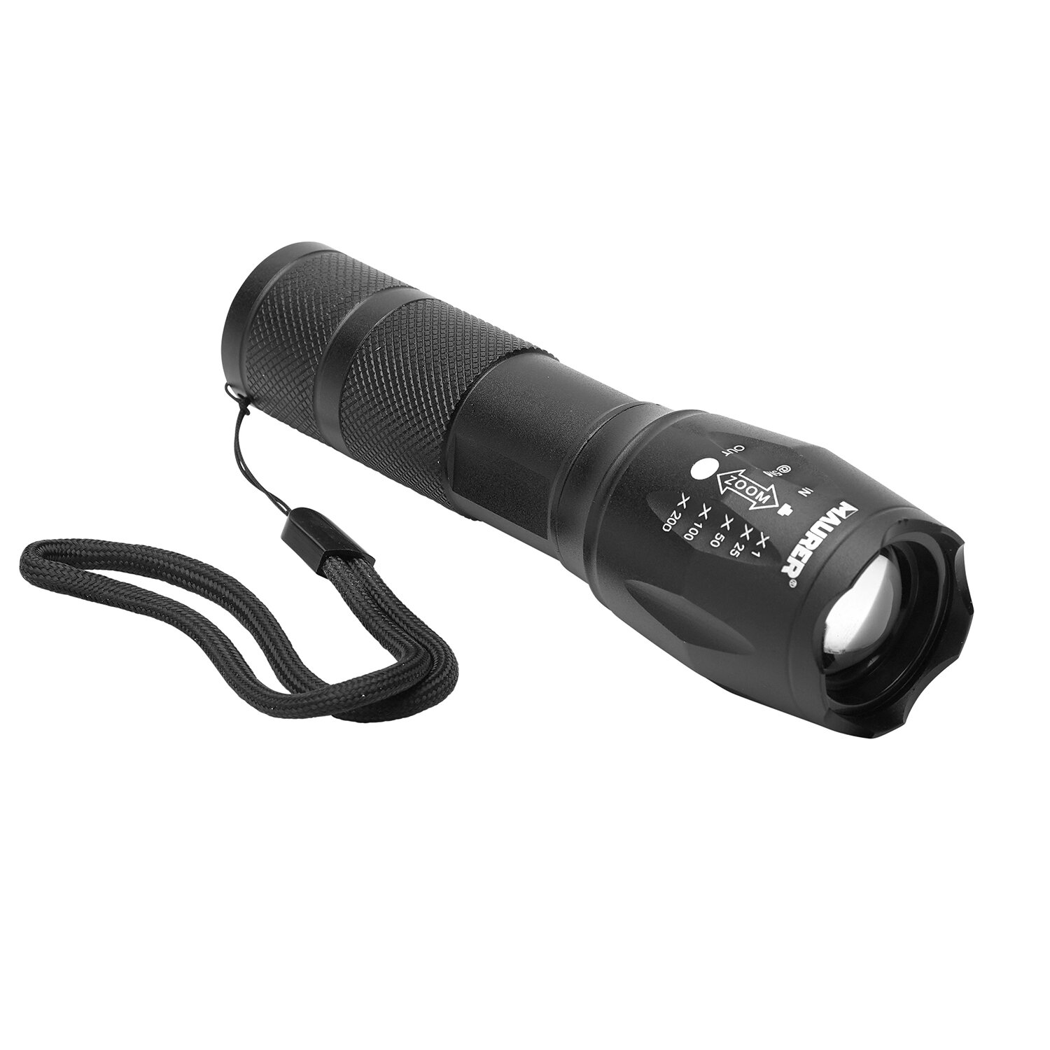 Linterna Led Zoom 5 W. 300 Lumenes 3xAAA (No incluidas)