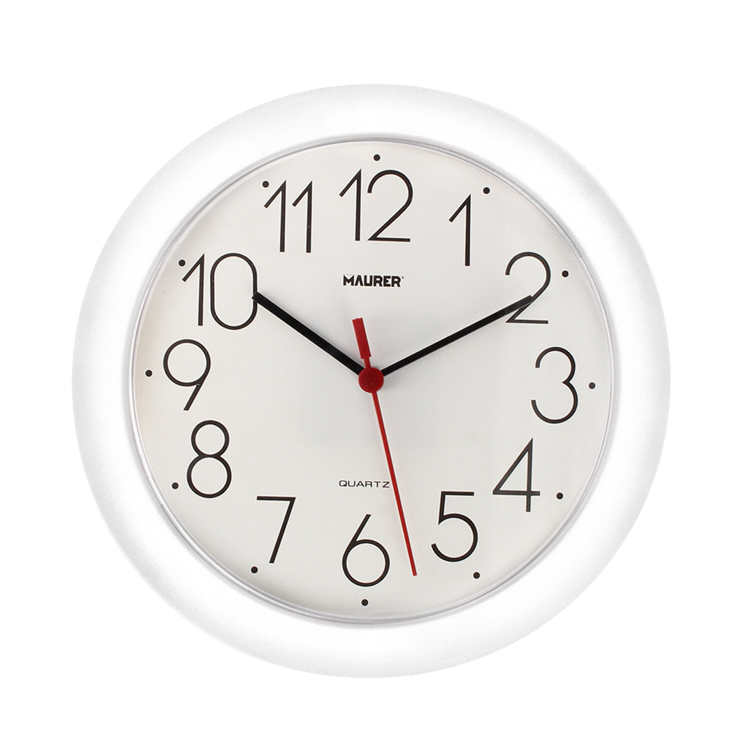 Reloj De Pared � 25 cm. Blanco