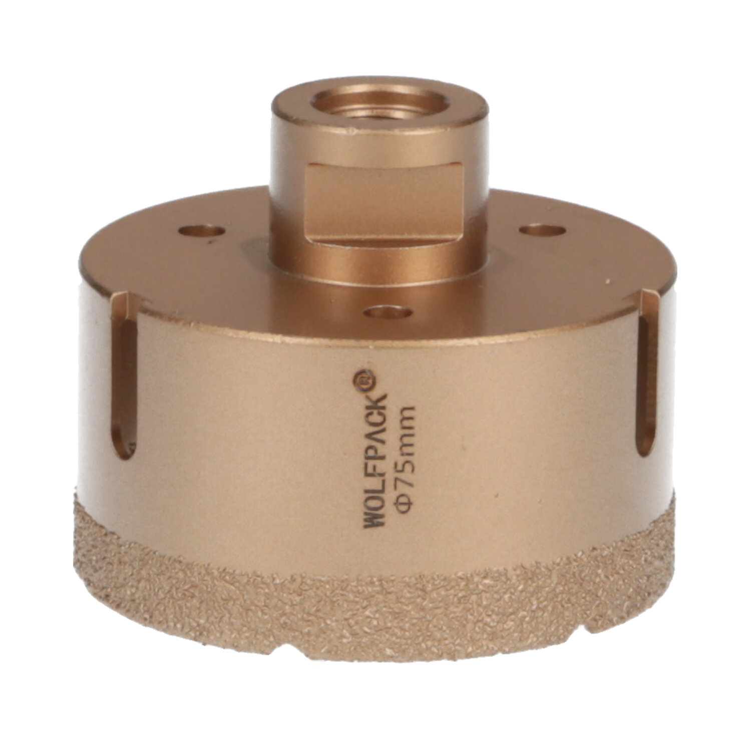 Corona Diamante M14 � 75 mm. Corte Seco