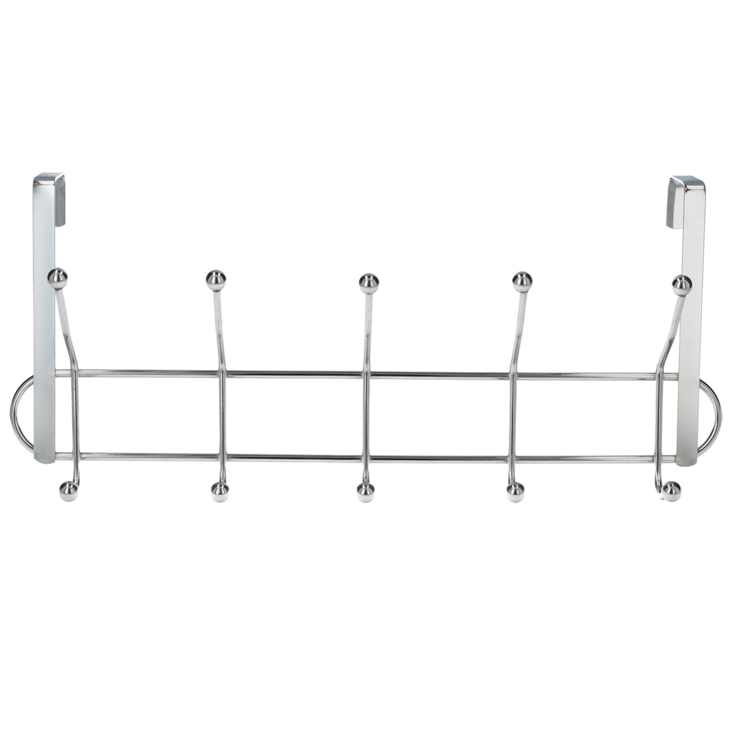 Perchero Metalico Para Puerta 5/10 Ganchos. Terminacion Metalica.