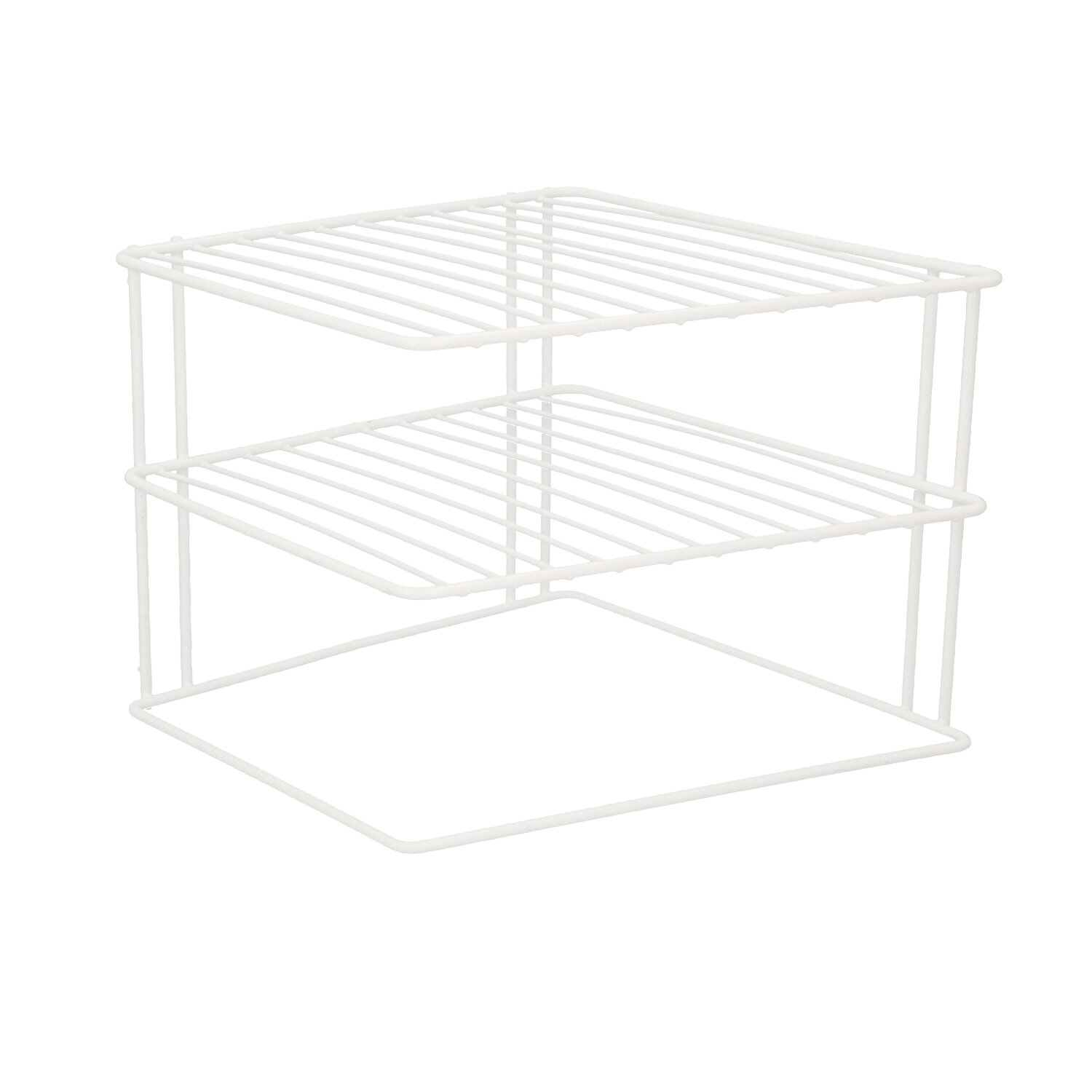 Estante esquinero para cocina 25x25x19 cm.