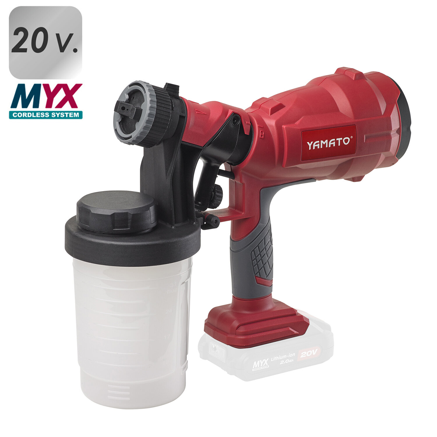 Pistola Pintar a Bateria 20 V. LIMYX Sin Bateria