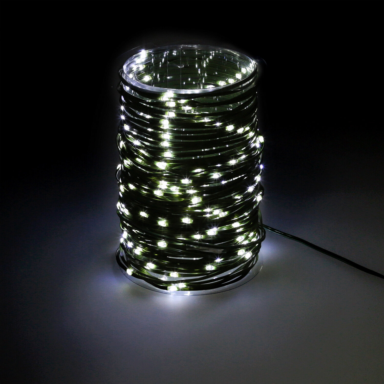 Luces Navidad Microled 300 Leds Color Blanco Frio Ip44