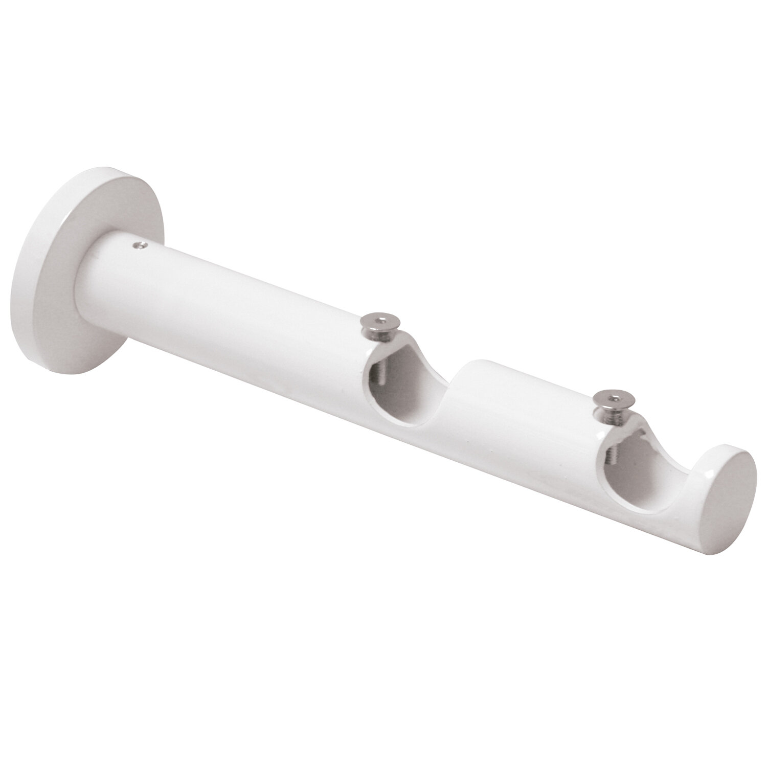 Soporte Zirconio Doble � 20 mm. Blanco