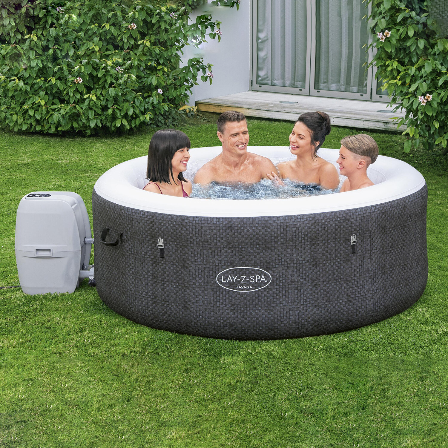 Piscina Lay-Z-Spa Havana � 180 x 66 cm. 120 Airjets
