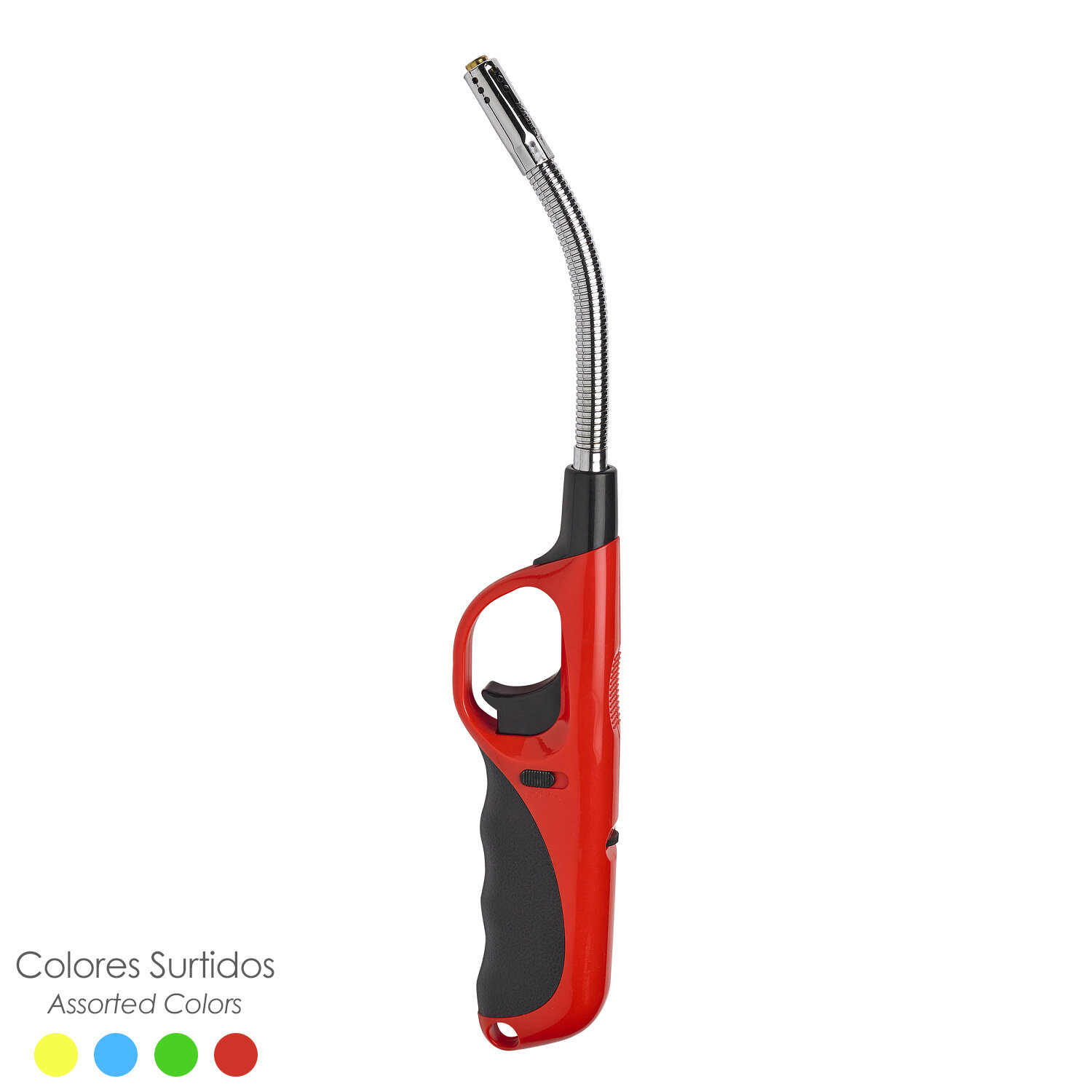 Encendedor Gas Antiviento 285 mm. Llama Tipo Soplete