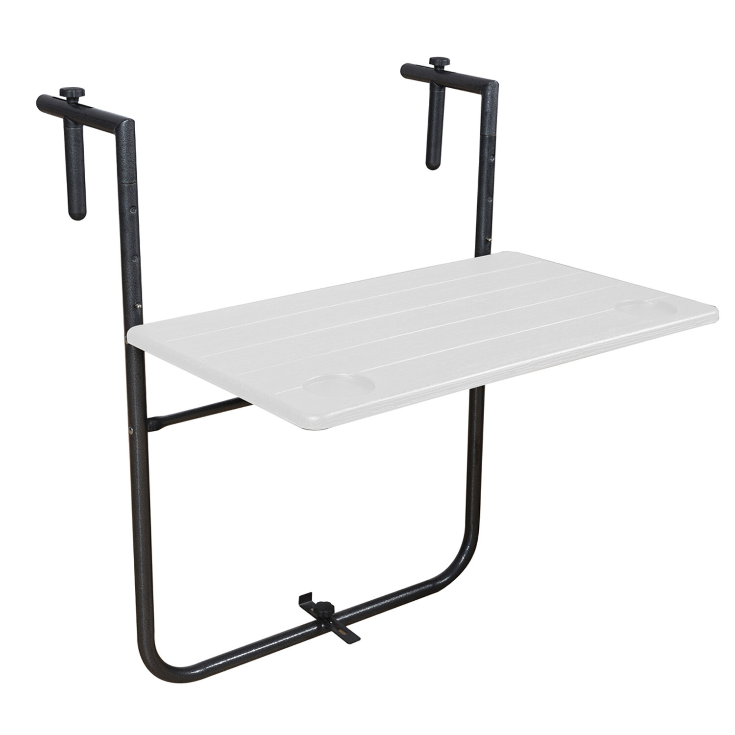 Mesa Plegable Colgante Para Balcones / Terrazas 36x60 cm.