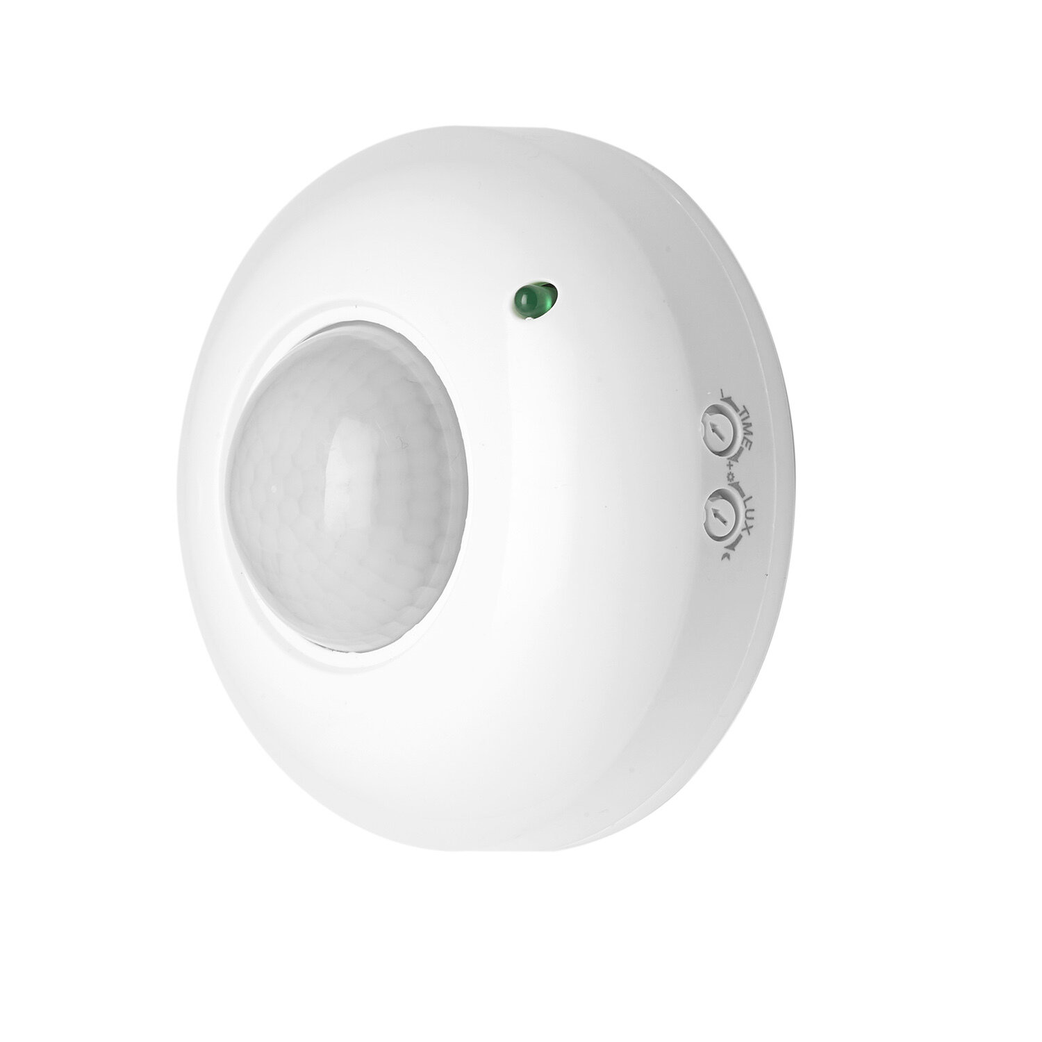 Detector De Movimiento Infrarrojos Con Sensor Crepuscular 360�. Ajustable
