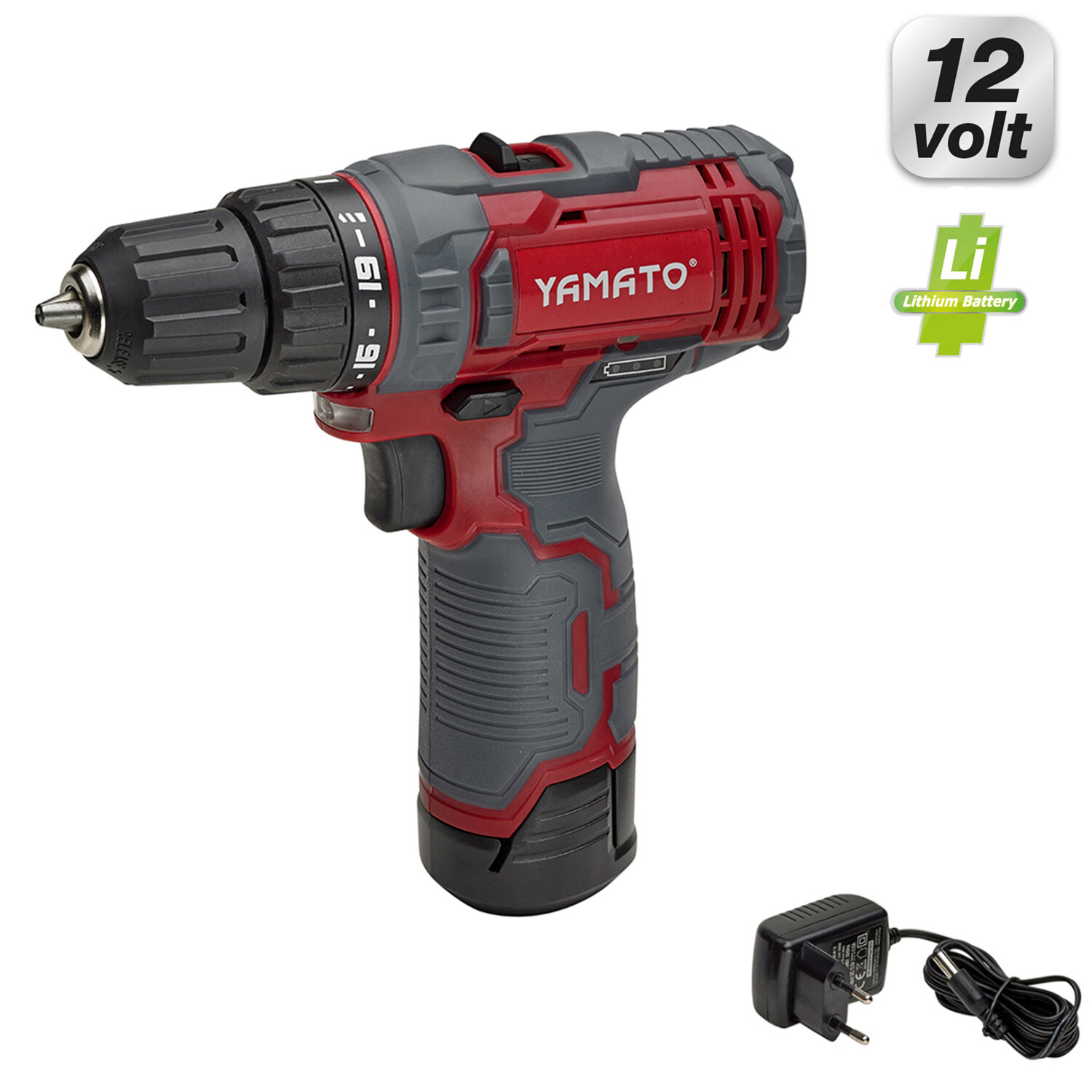 Taladro Atornillador 12 Voltios  Bateria 1,3 Ah