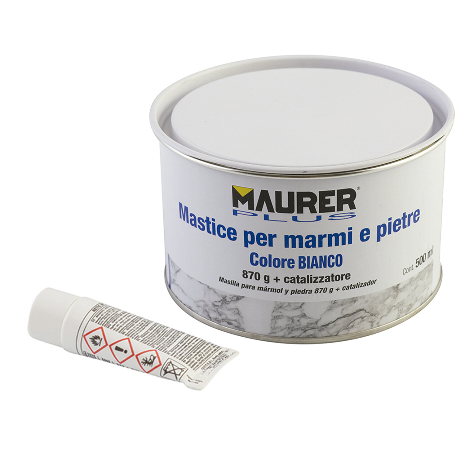 Masilla Para Marmol 500 ml. Color Blanca