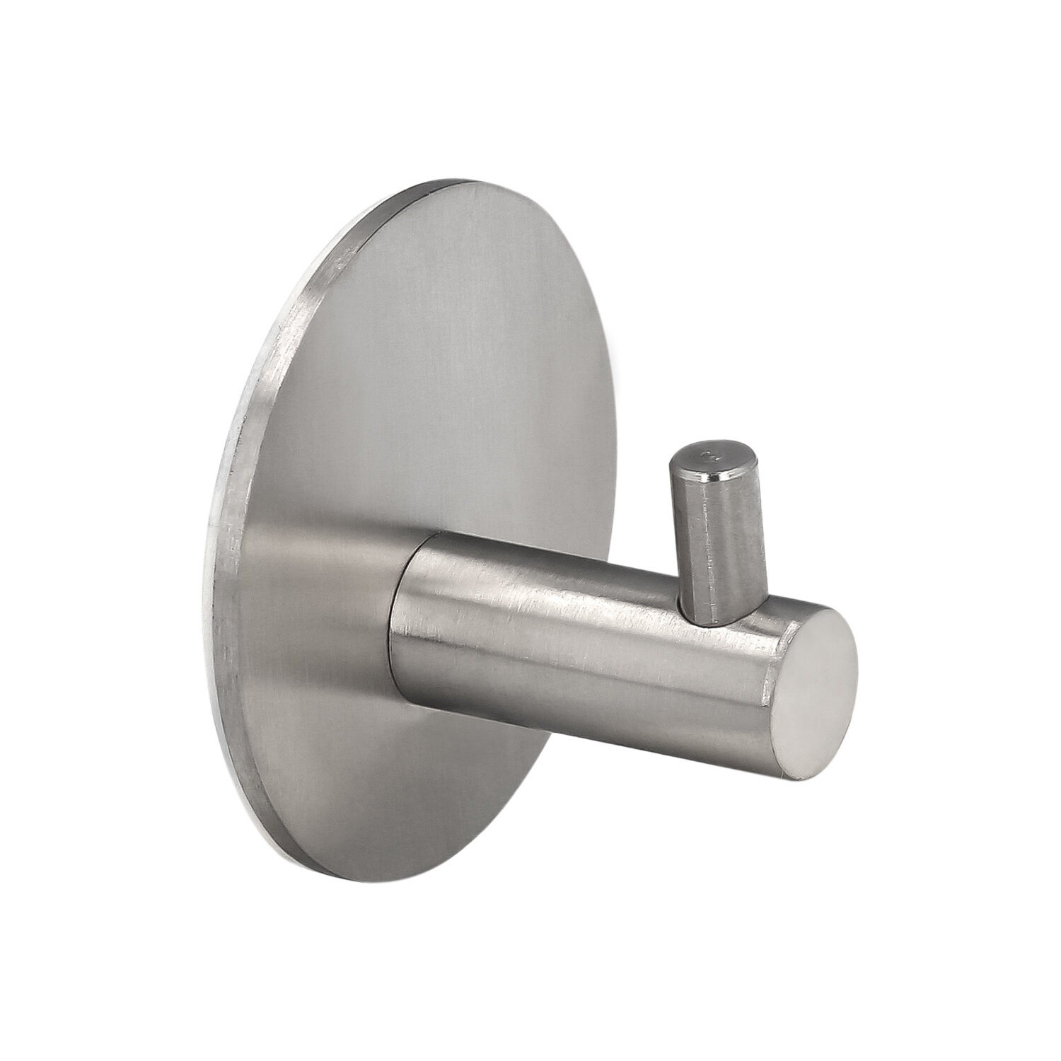 Colgador Ba�o Maurer Individual Cromado Color Inox Autoadhesivo
