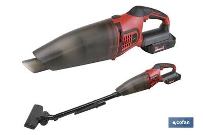 ASPIRADOR A BATERIA LI-ION 18V CON BRAZO ARTICULADO
