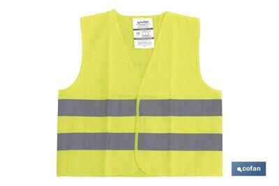 CHALECO AMARILLO REFLECTANTE P/NI�OS