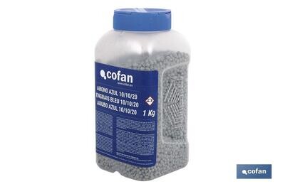 ABONO AZUL PLANTAS Y FLORES COFAN 1KG