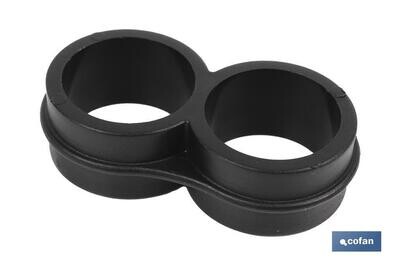 TAP�N DOBLE ANILLO PE �16MM