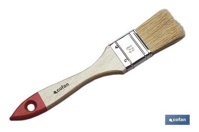 PALETINA TRIPLE 60 MM CON MANGO DE MADERA N� 30