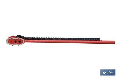 LLAVE DE CADENA REVERS. REF. 4" L-900