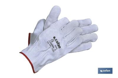 BL�STER DE GUANTE DE SERRAJE GRIS TALLA 9 VENTA UNITARIA