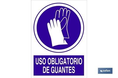 SE�AL ADHESIVO 210X148MM.