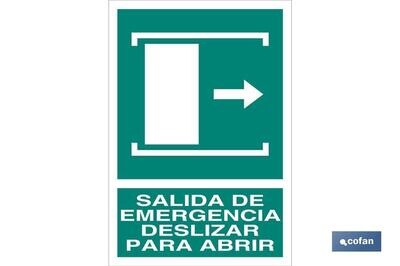 SE�AL LUMINESCENTE 210X148MM.