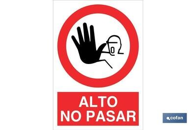SE�AL POLIESTIRENO 148X105mm.