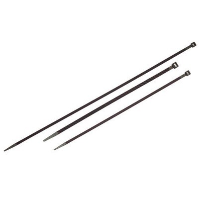 Bridas Nylon 100% Negra 3,6x370 mm. (Bolsa 100 Unidades)