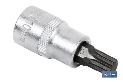 VASO 1/2" PUNTA CORTA M-6
