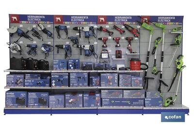 EXPOSITOR COMPLETO DE HERRAMIENTA EL�CTRICA