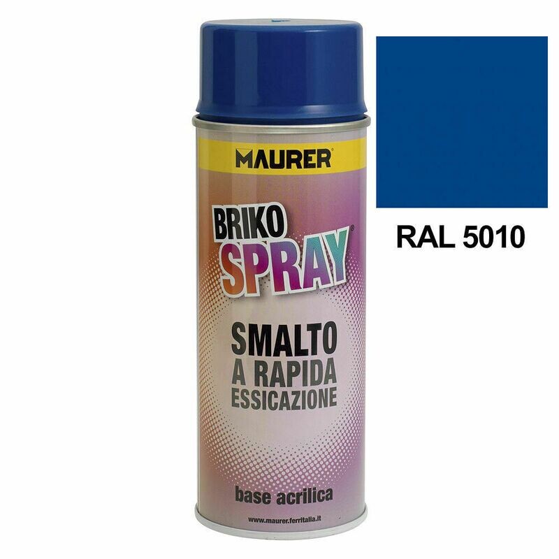 Spray Pintura Azul Genziana 400 ml.