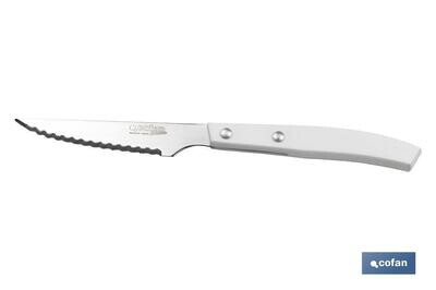 PACK 6 CUCHILLOS CHULETEROS VITTORIO BLANCO