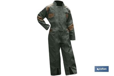 BUZO KAKI/HAVANE "TOURNEVIS" CON 2 CREMALLERAS PARA NI�OS T-4A