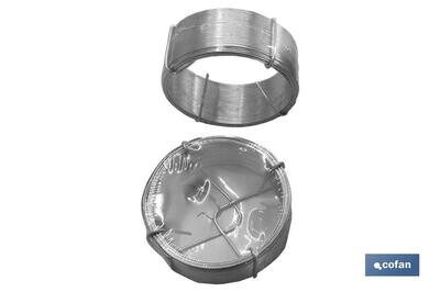 ROLLO ALAMBRE GALVANIZADO 1,3MM   40M