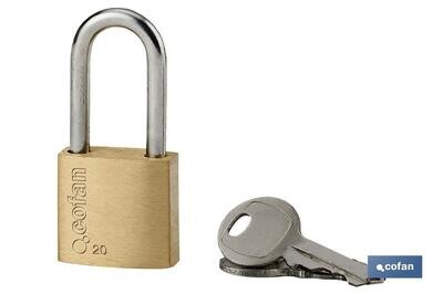 CANDADO LAT�N A/LARGO QUALITY PLUS 40MM LLAVES IGUALES