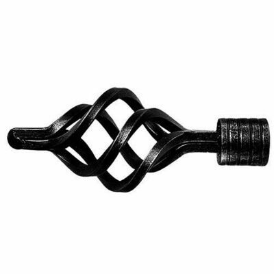Terminal Forja Pi�a � 20 mm. Negro