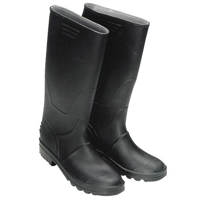 Botas Goma Altas Negras N� 40 (Par)