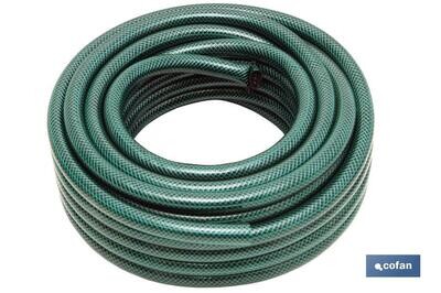 MANGUERA PVC 3 CAPAS C/ACCES. 5/8" 15 m
