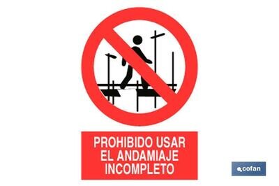 SE�AL POLIESTIRENO 420X297MM.