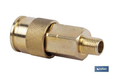 ENCHUFE RAPIDO MACHO 1/2" GRAN CAUDAL