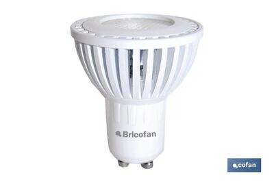 LAMPARA LED "REGULABLE" SMD (GU10) 6000K 7W