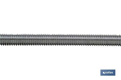 DIN-975 C4.8 WHITWORTH  1" 3/8  Z IZQUIERDAS