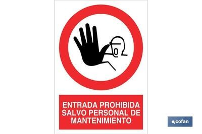 SE�AL POLIESTIRENO 297X210MM.