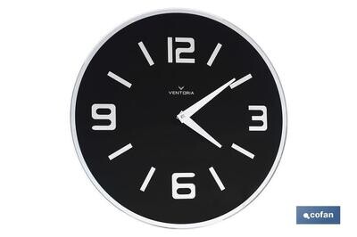 RELOJ DE PARED �43CM CRISTAL MODELO LIVORNO