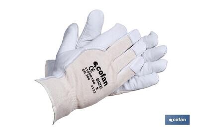 BL�STER GUANTE DE PIEL VACUNO DORSO DESCUBIERTO TALLA 9 VENTA UNITARIA