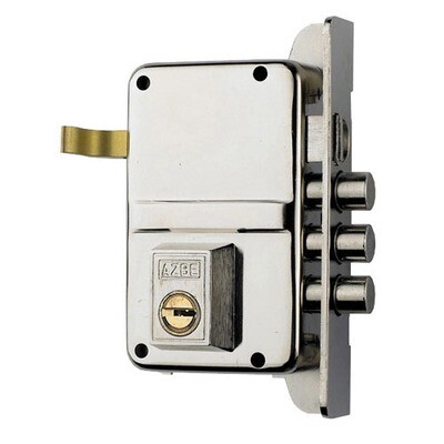 Cerradura Azbe Seguridad 8-hn/YL6/ Derecha
