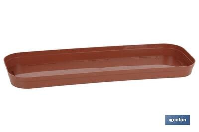 PLATO MACETA "SURFINIA" (MODELO �60CM) C.TURQUESA