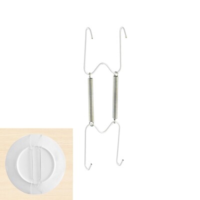 Cuelgaplatos Muelle Para platos de � 13 a 18 cm.