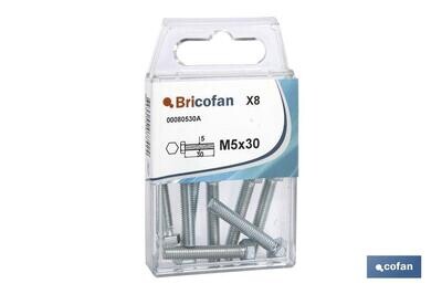 BL 8 UDS. DIN-933 M-6X20 Z
