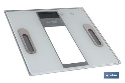 BASCULA BA�O DIGITAL MEDICION GRASA CORPORAL MODELO BORA