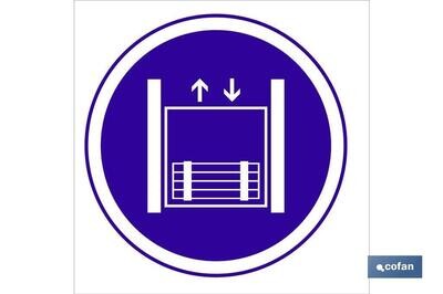 SE�AL ADHESIVA 105X105