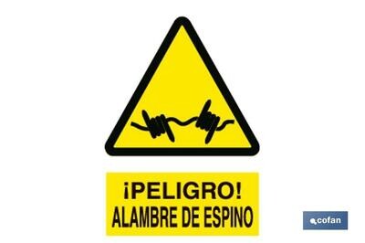 SE�AL ADHESIVO 148X105 MM.